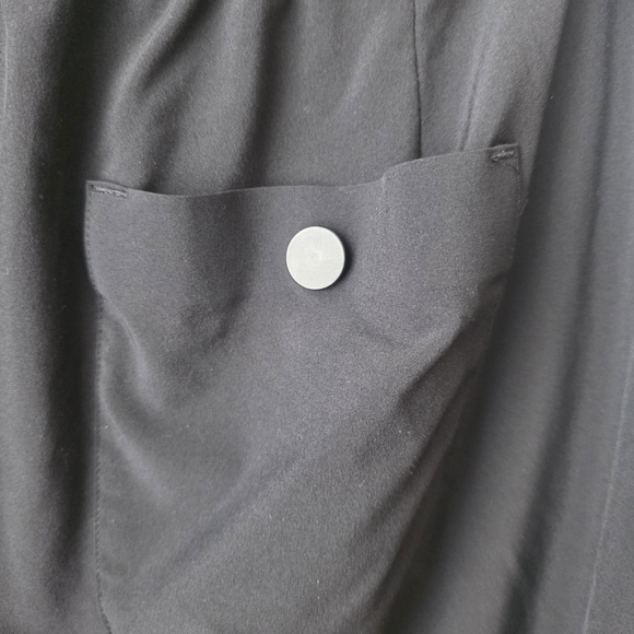 Athleta Skyline Pant II Black Lifestyle Tie-Waist Pants Sz 4 - Picture 8 of 13